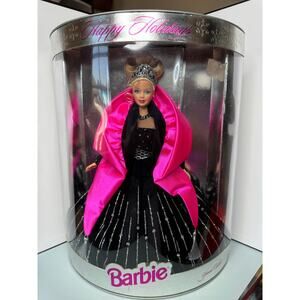 SEALED NIB 1998 Happy Holidays Barbie Doll Special Edition Mattel